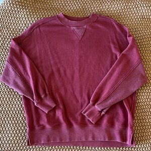 Aerie Women’s Burgundy Sweatshirt